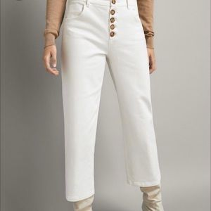 NWT Massimo Dutti Mid-Rise Straight Fit Jeans